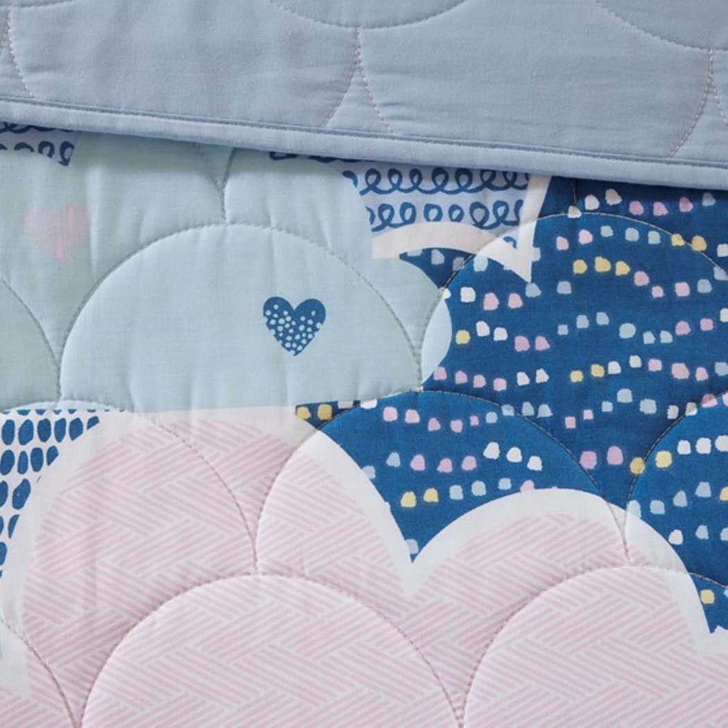 Bessi Blue Twin Quilt Set - Thumbnail - Image 7