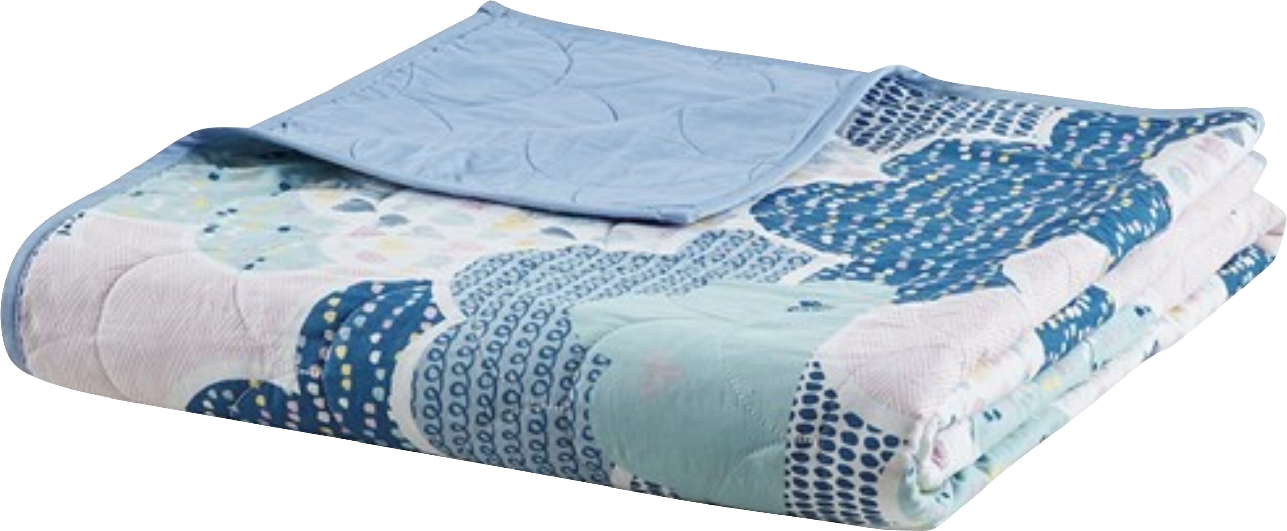 Bessi Blue Twin Quilt Set - Thumbnail - Image 10