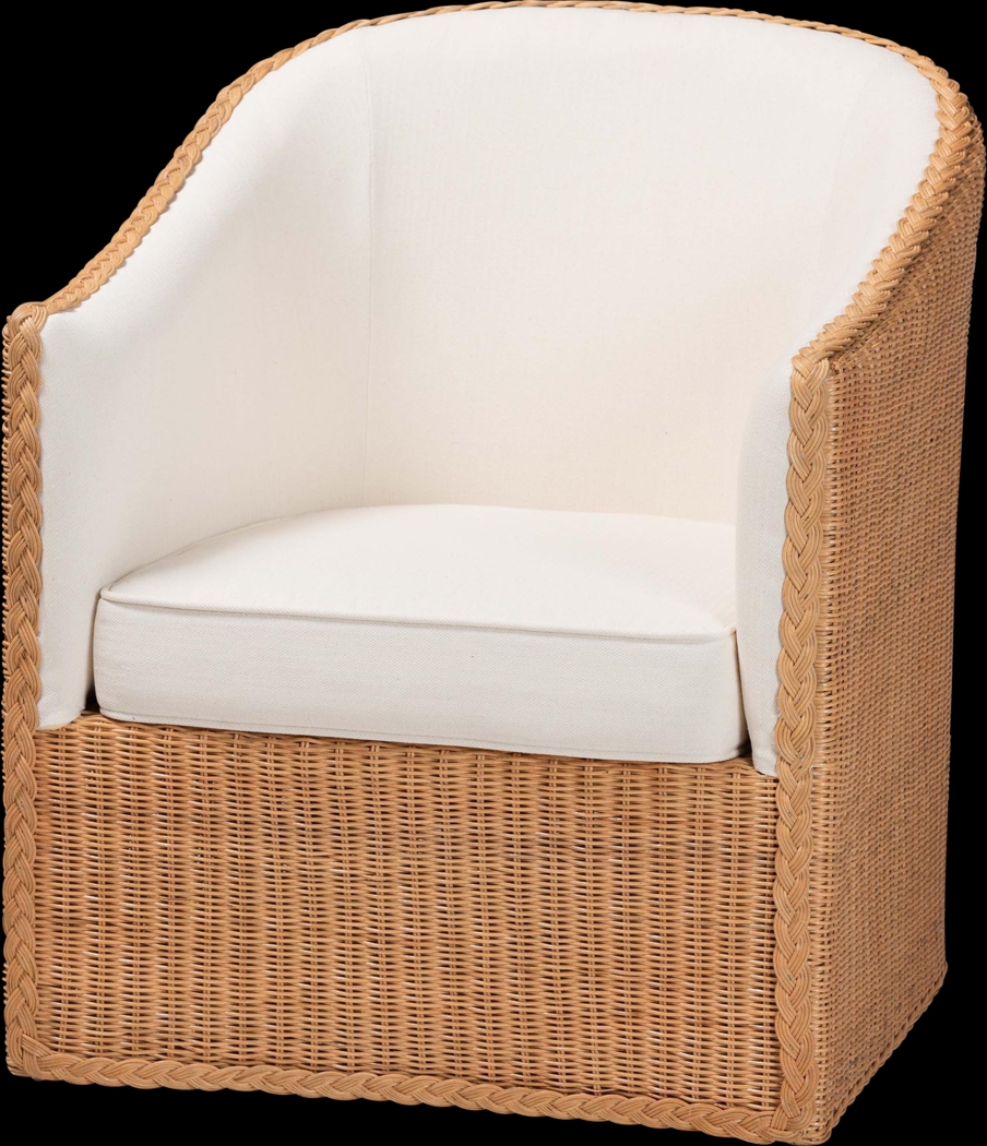 Bessia Brown Accent Chair - Thumbnail - Image 1
