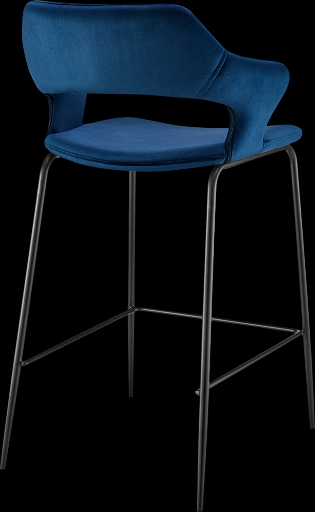 Besthada Blue Counter Stool - Thumbnail - Image 7