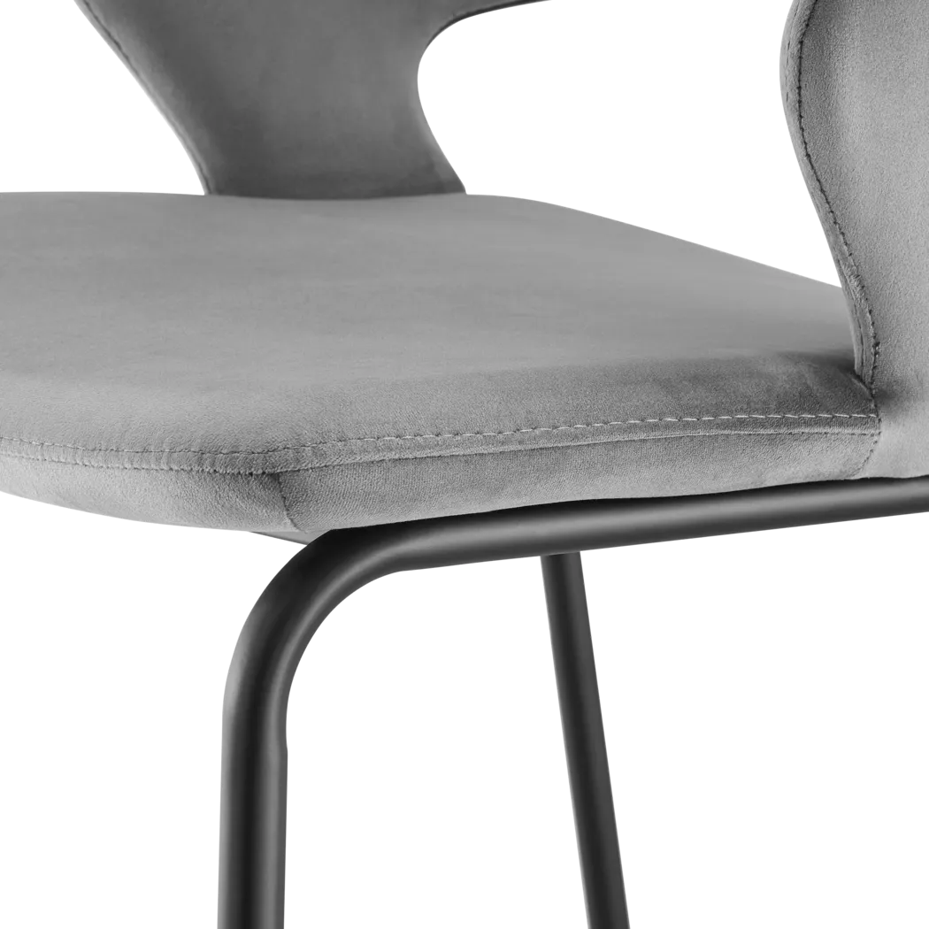 Besthada Gray Counter Stool - Thumbnail - Image 7