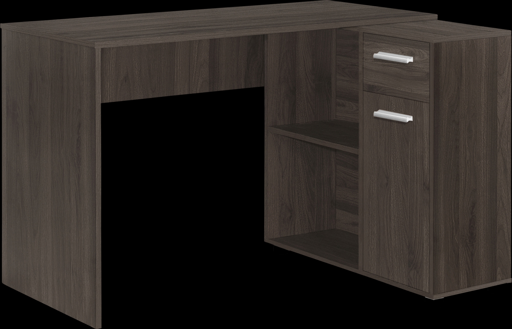 Bestrom Oak Brown Desk - Thumbnail - Image 1