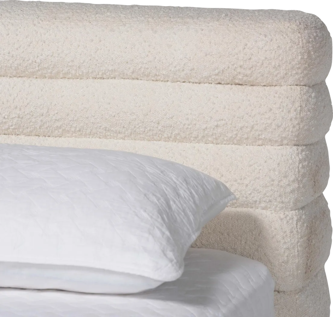 Betaiy Cream King Bed - Thumbnail - Image 3