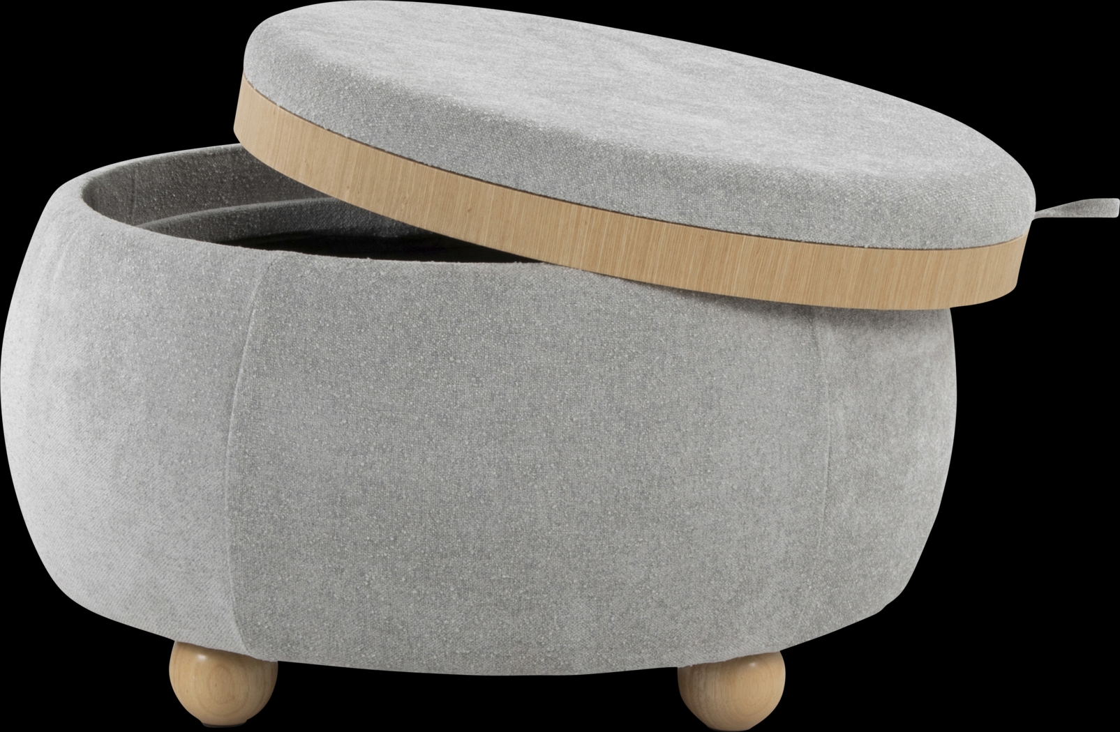 Betana Gray Ottoman - Thumbnail - Image 7