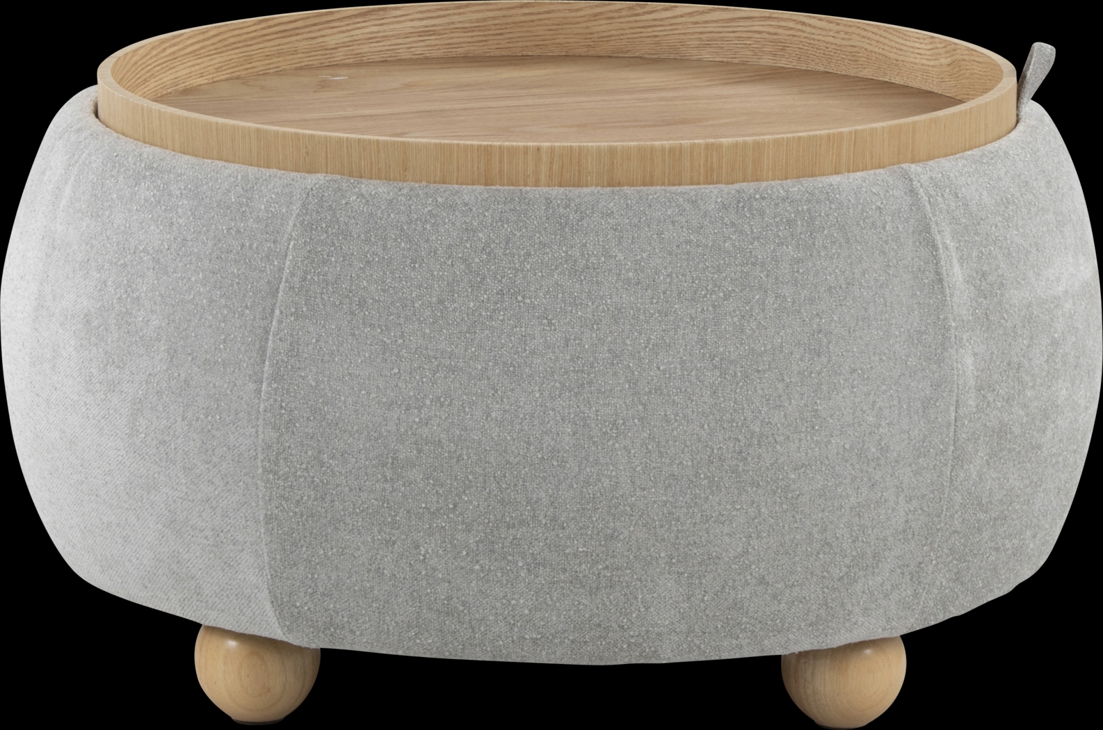 Betana Gray Ottoman - Thumbnail - Image 8