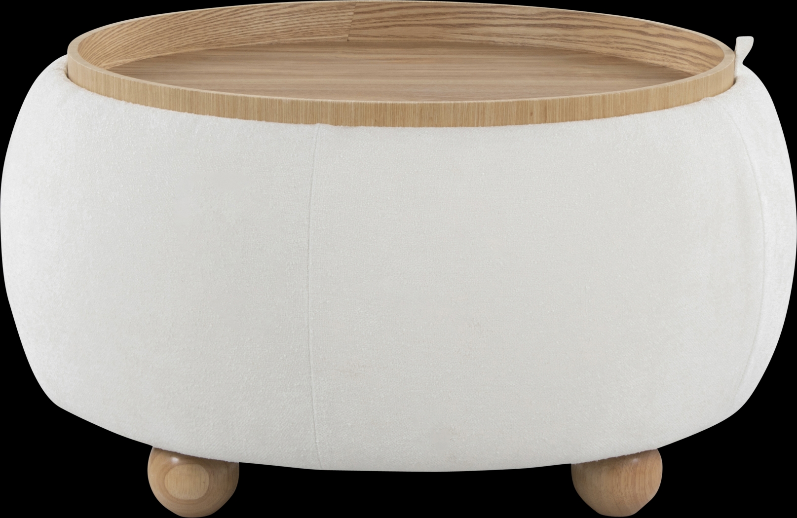Betana White Ottoman - Thumbnail - Image 5