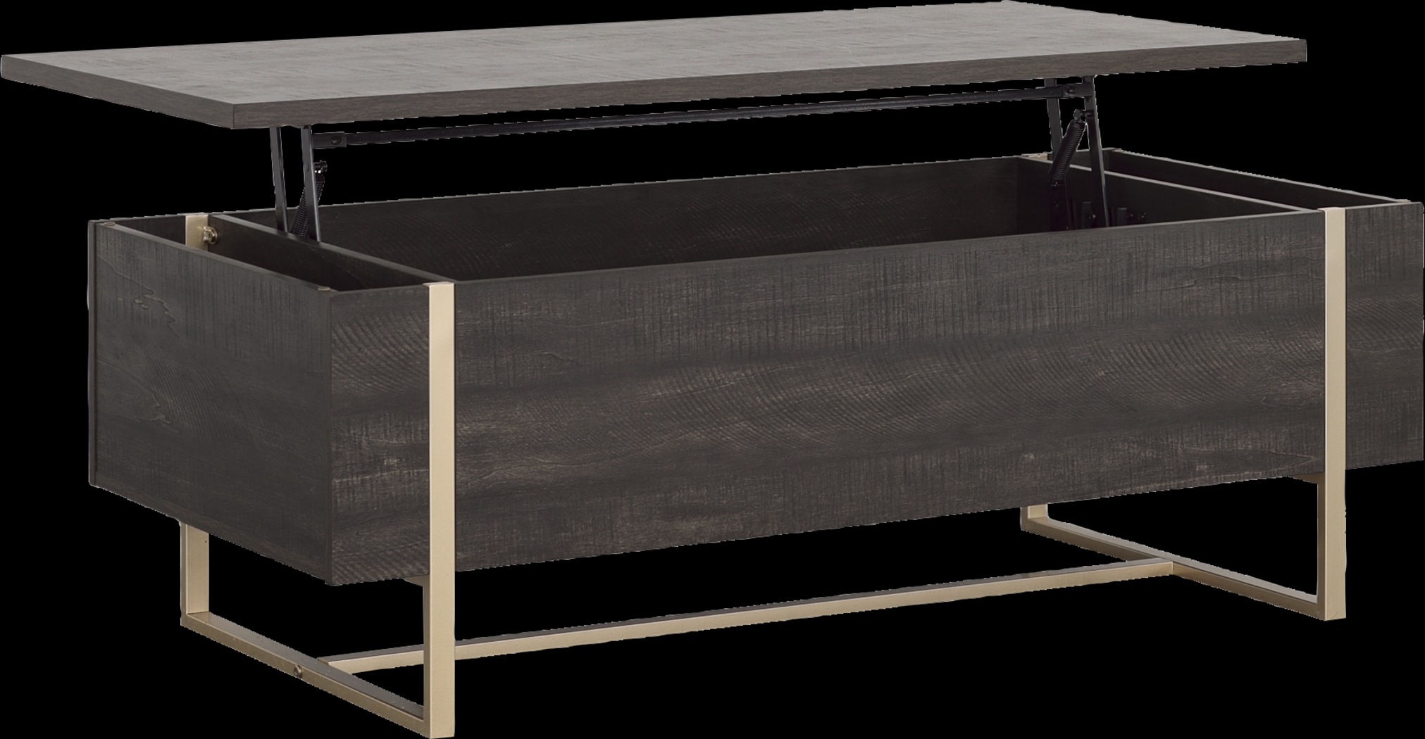 Betanray Dark Brown Cocktail Table - Thumbnail - Image 1