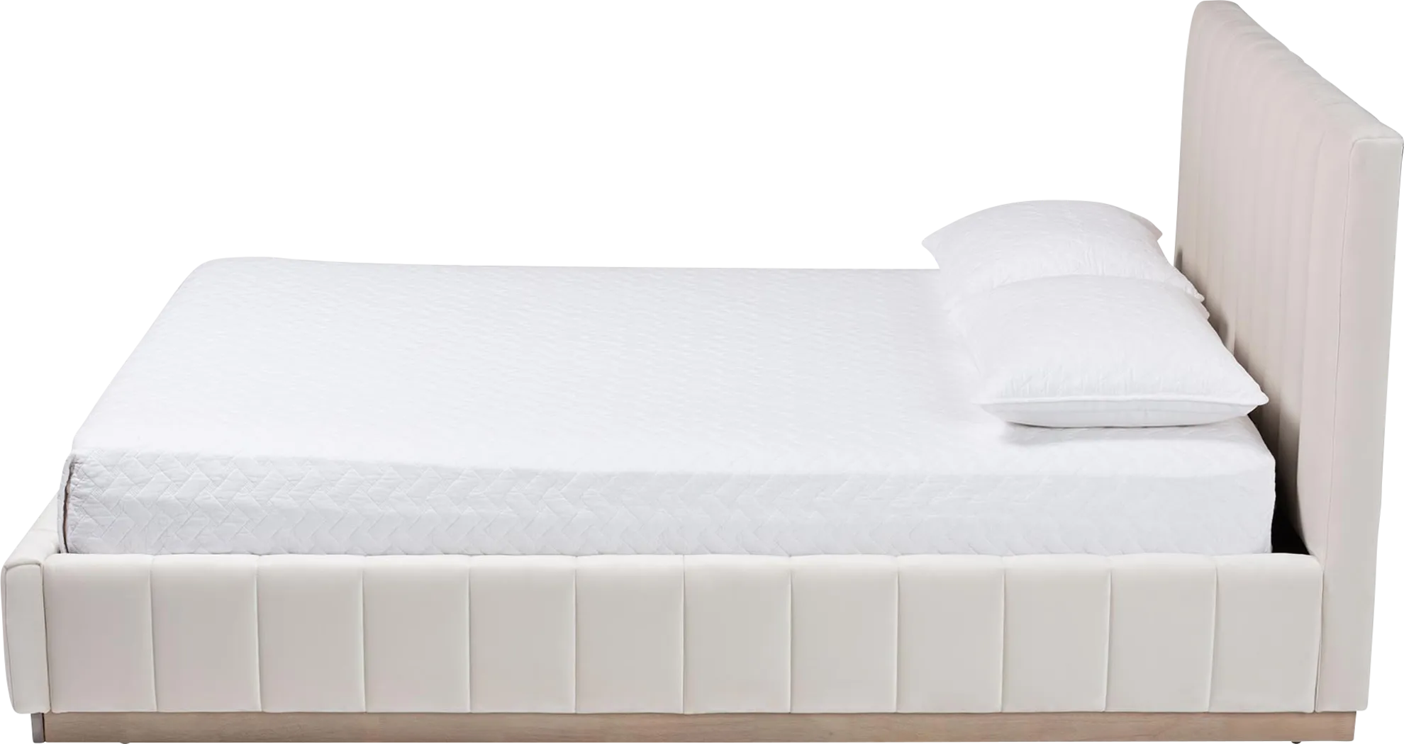 Betany White Queen Bed - Thumbnail - Image 4