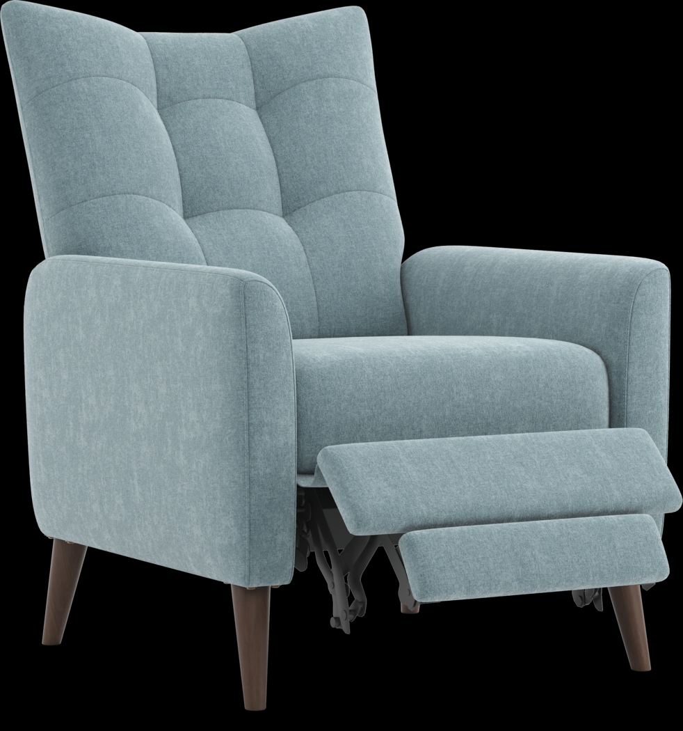 Bethany Green Push Back Recliner - Thumbnail - Image 1