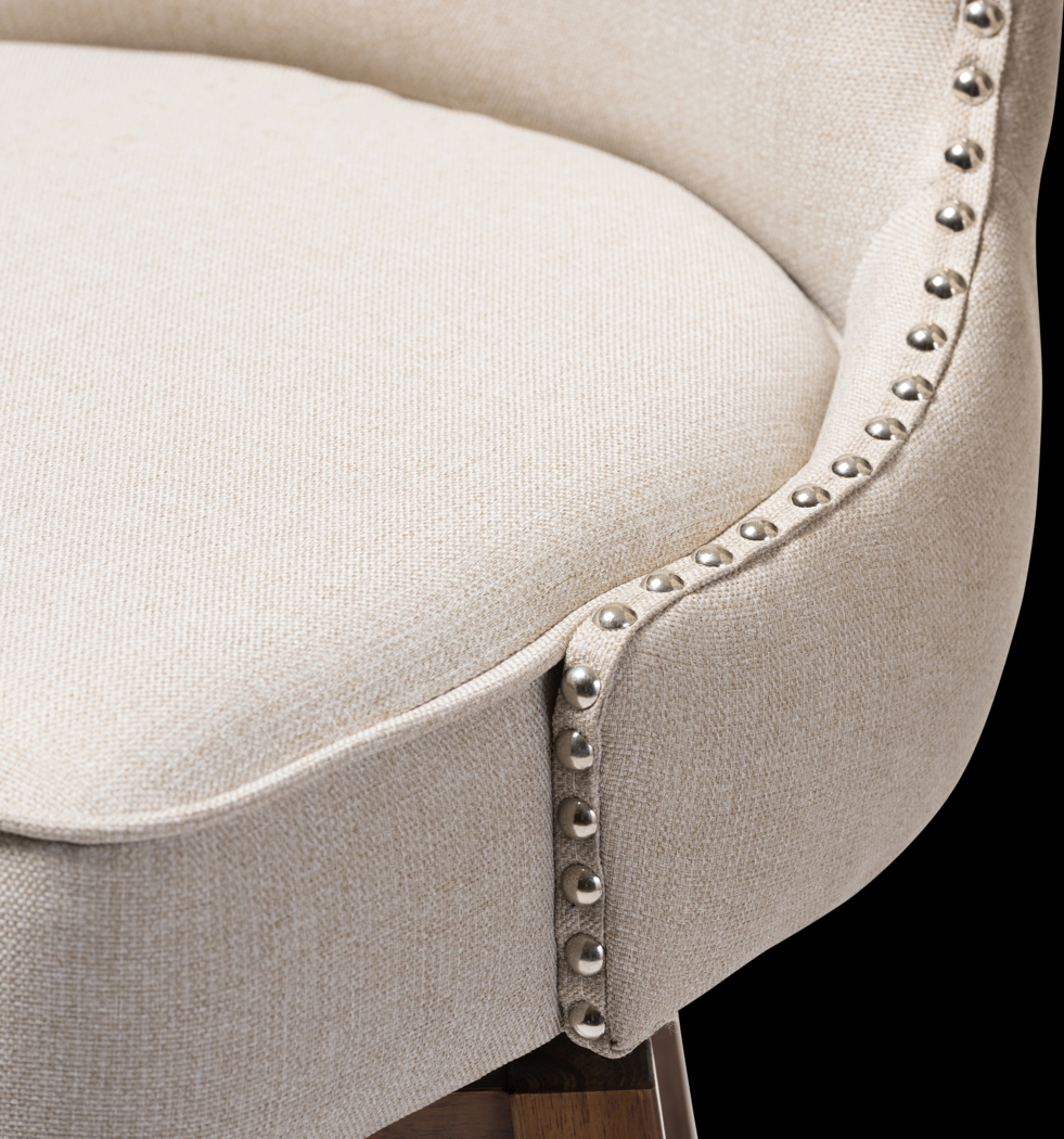 Bethpagea Beige Swivel Barstool, Set of 2 - Thumbnail - Image 7