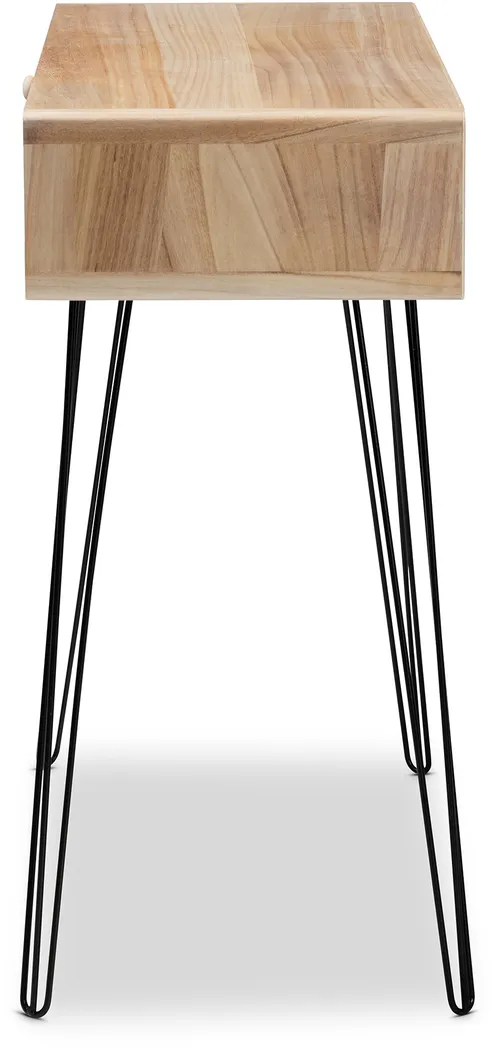Bethurum Brown Console Table - Thumbnail - Image 4
