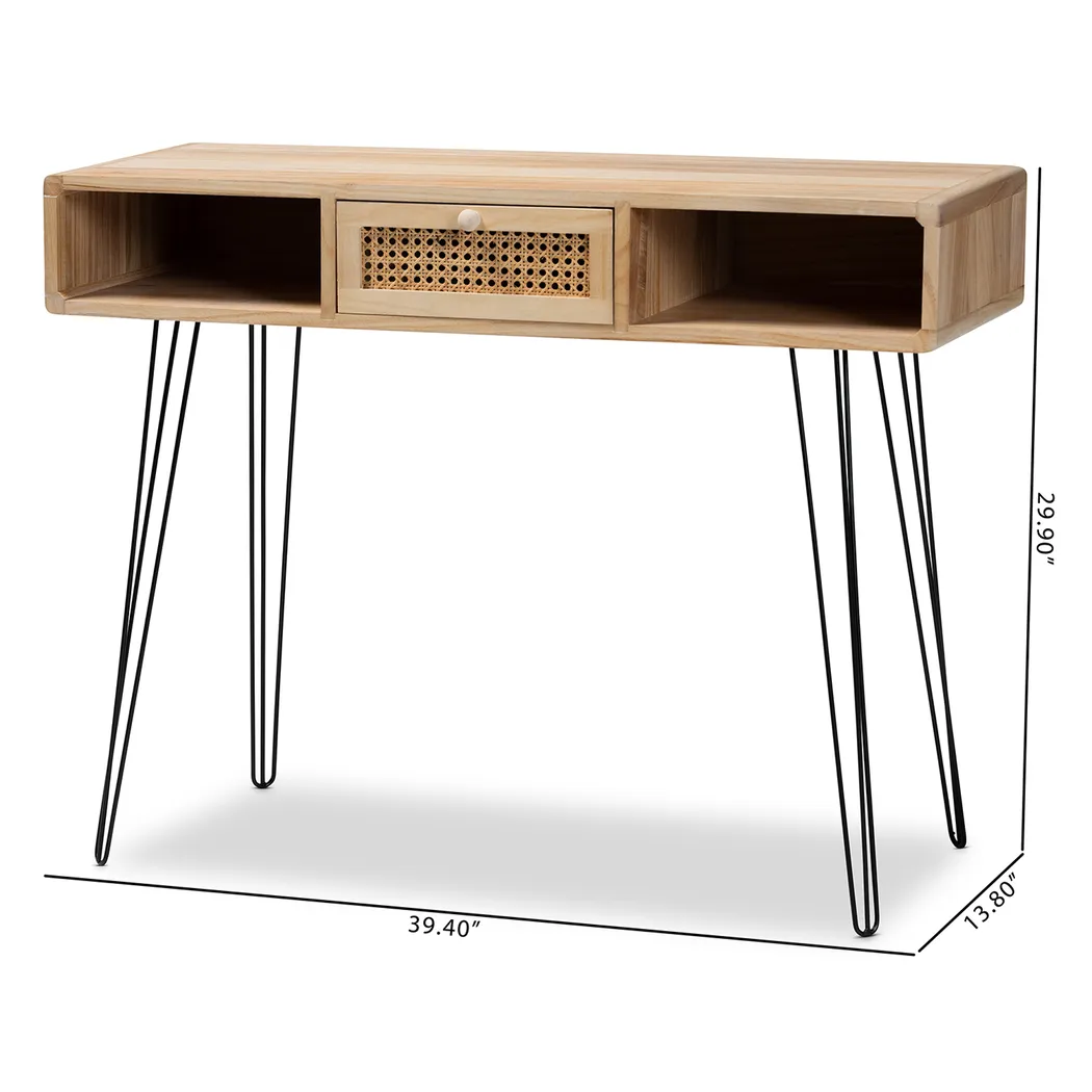 Bethurum Brown Console Table - Thumbnail - Image 10
