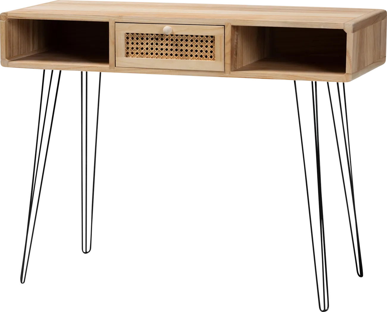 Bethurum Brown Console Table - Thumbnail - Image 1