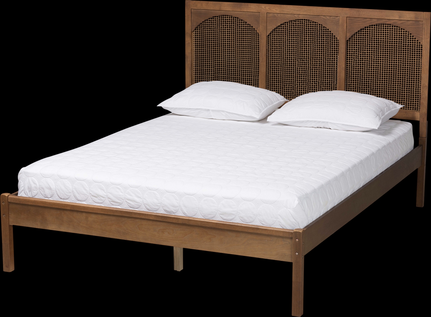 Bethwayne Brown King Platform Bed - Thumbnail - Image 1
