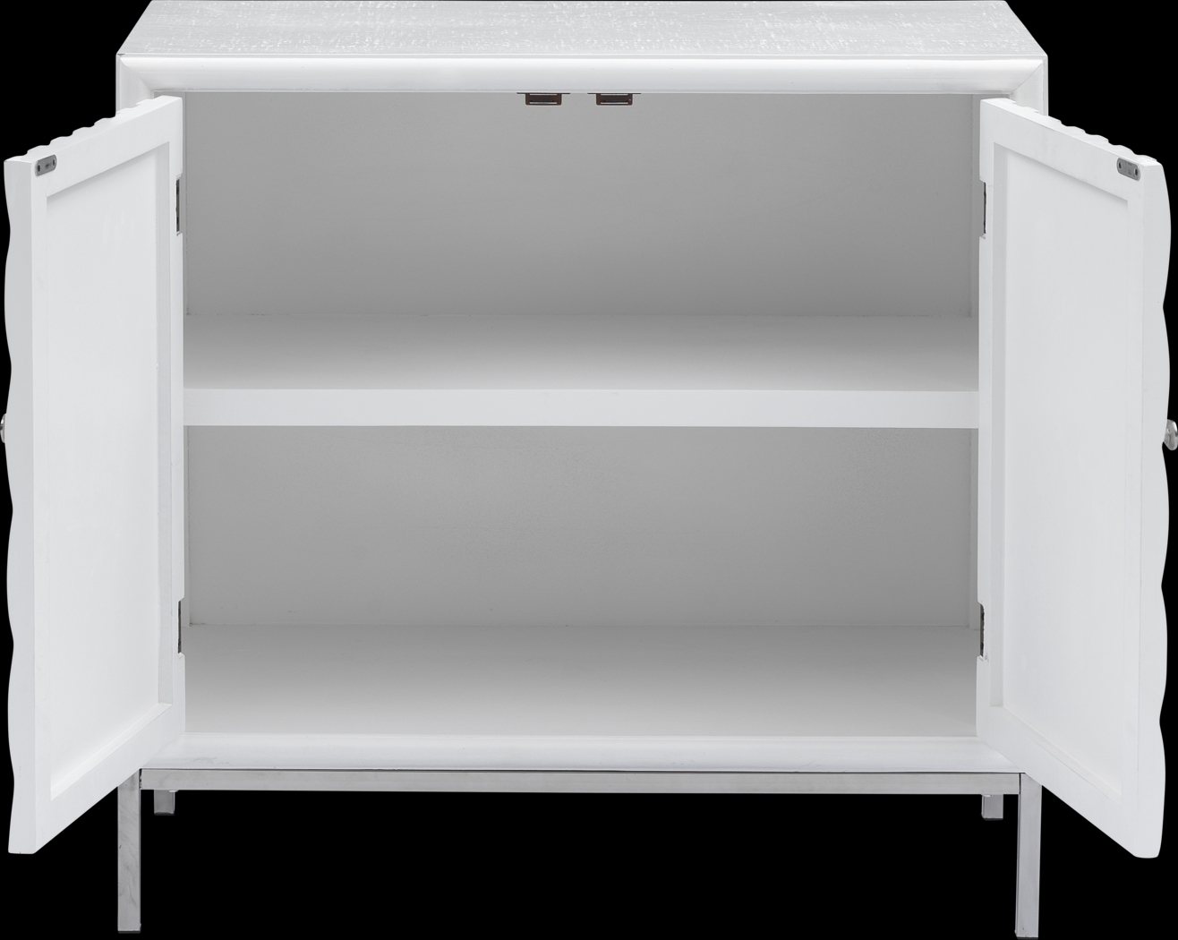 Betrand White Accent Cabinet - Thumbnail - Image 3