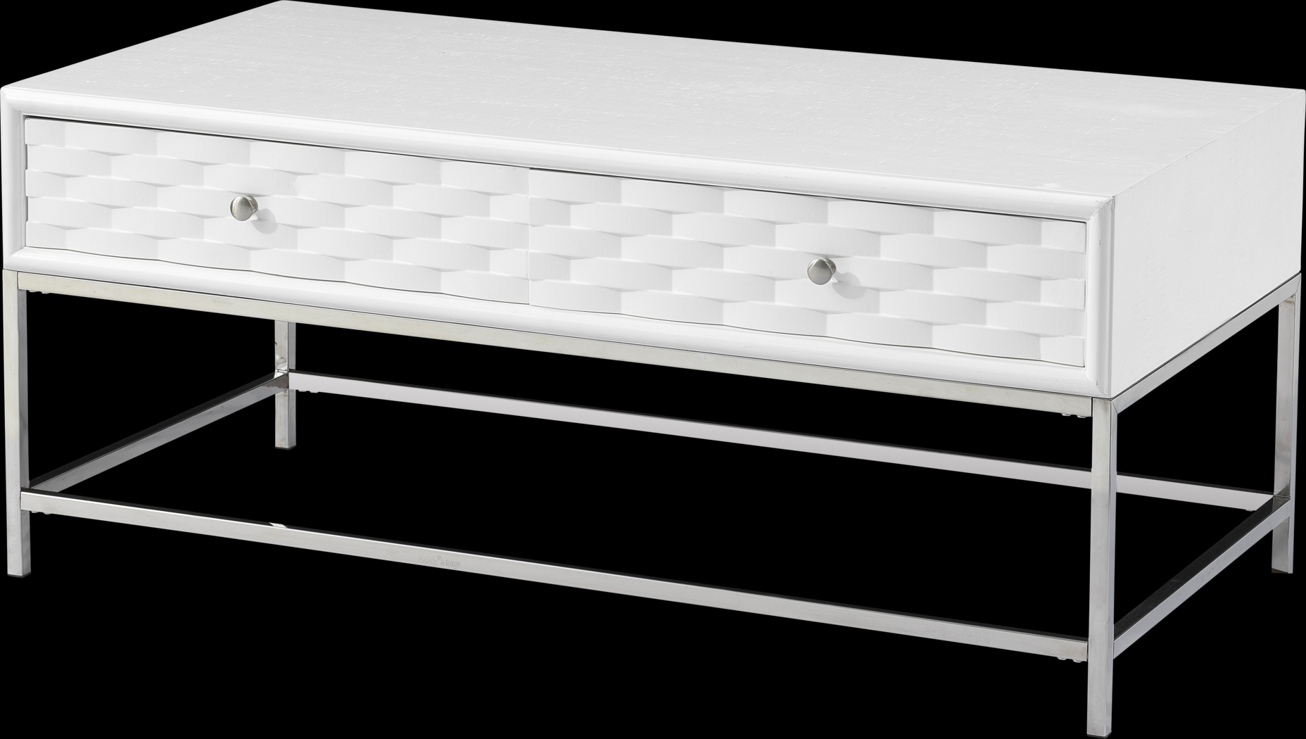 Betrand White Cocktail Table - Thumbnail - Image 1