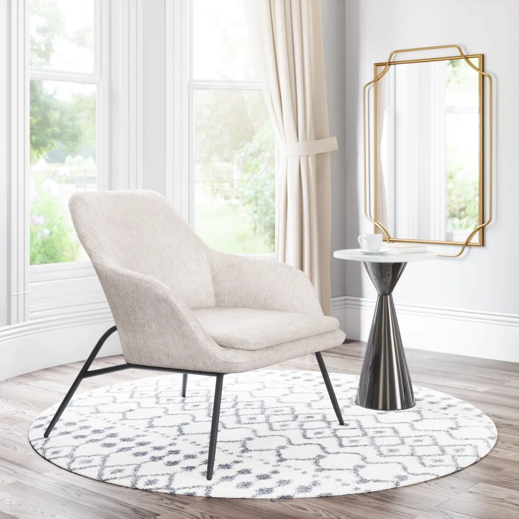 Bettijean Beige Accent Chair - Thumbnail - Image 12