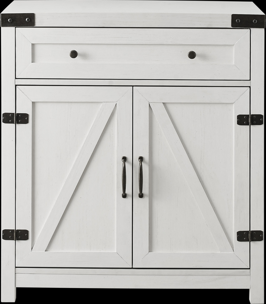 Betwood White Accent Cabinet - Thumbnail - Image 3