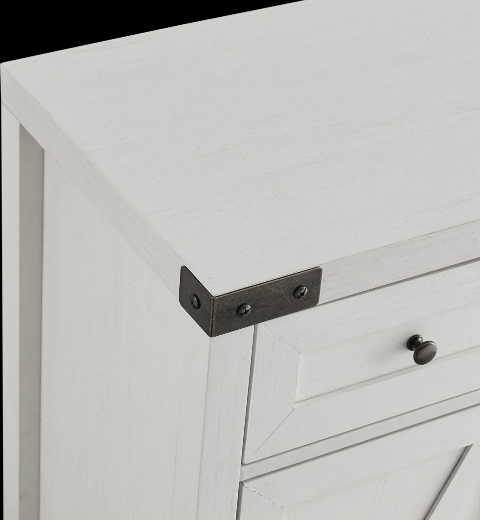 Betwood White Accent Cabinet - Thumbnail - Image 5