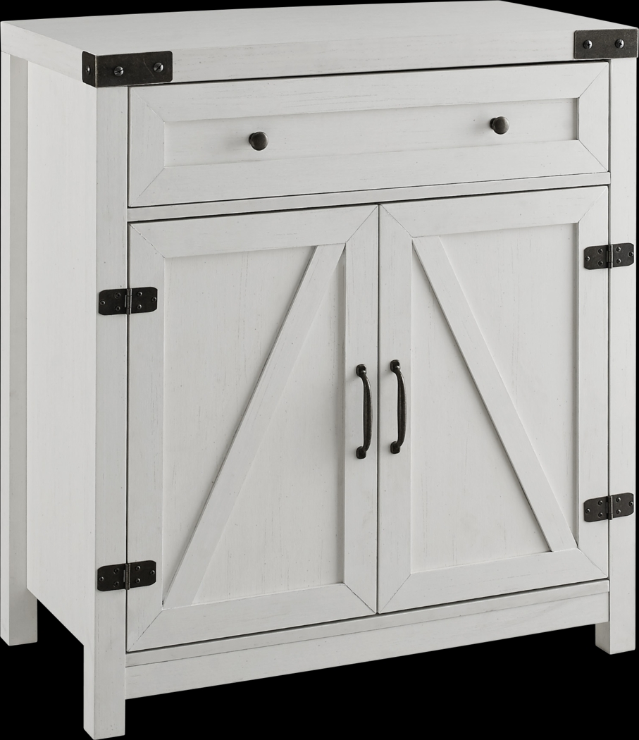 Betwood White Accent Cabinet - Thumbnail - Image 1