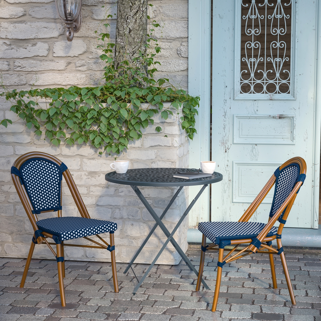Beutel Blue Dining Chair - Thumbnail - Image 3