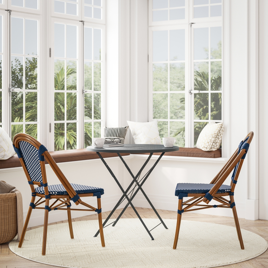 Beutel Blue Dining Chair - Thumbnail - Image 4