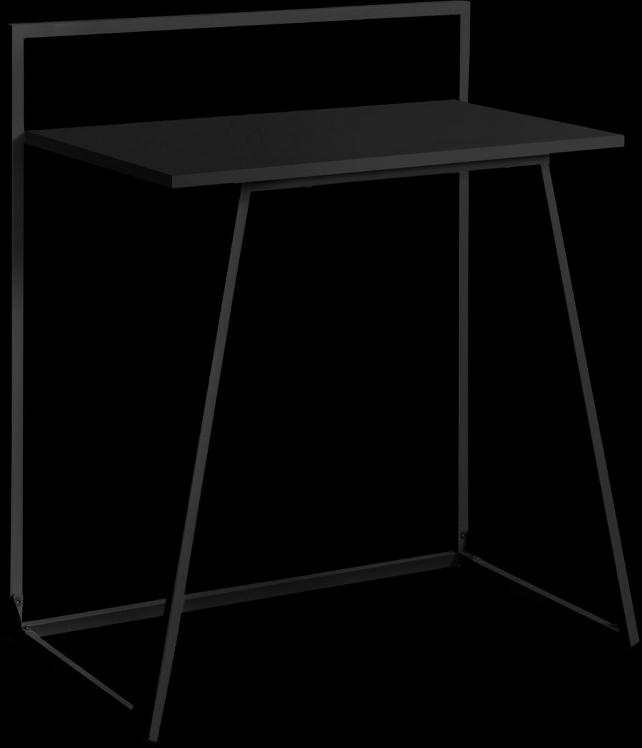 Beutell Black Desk - Thumbnail - Image 1