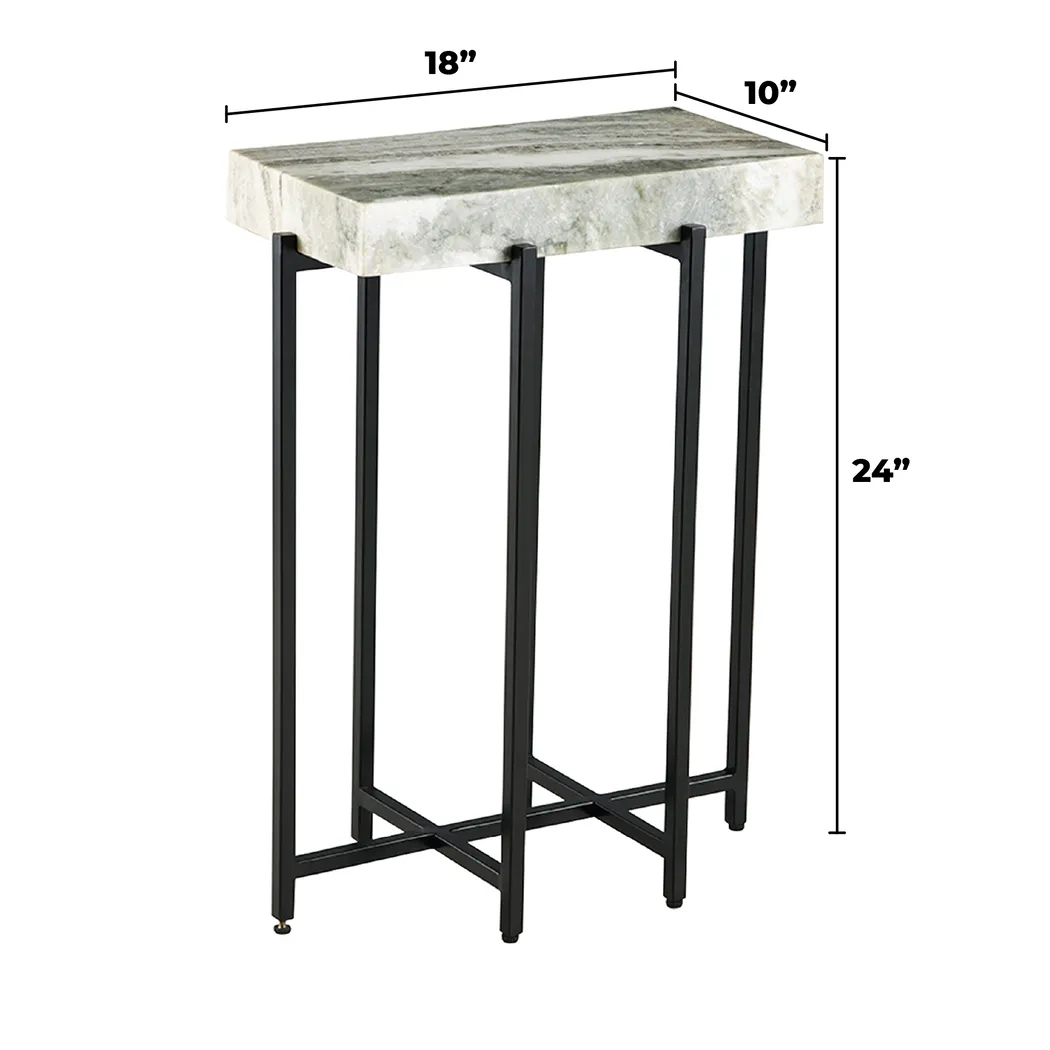 Bevan White Accent Table - Thumbnail - Image 11