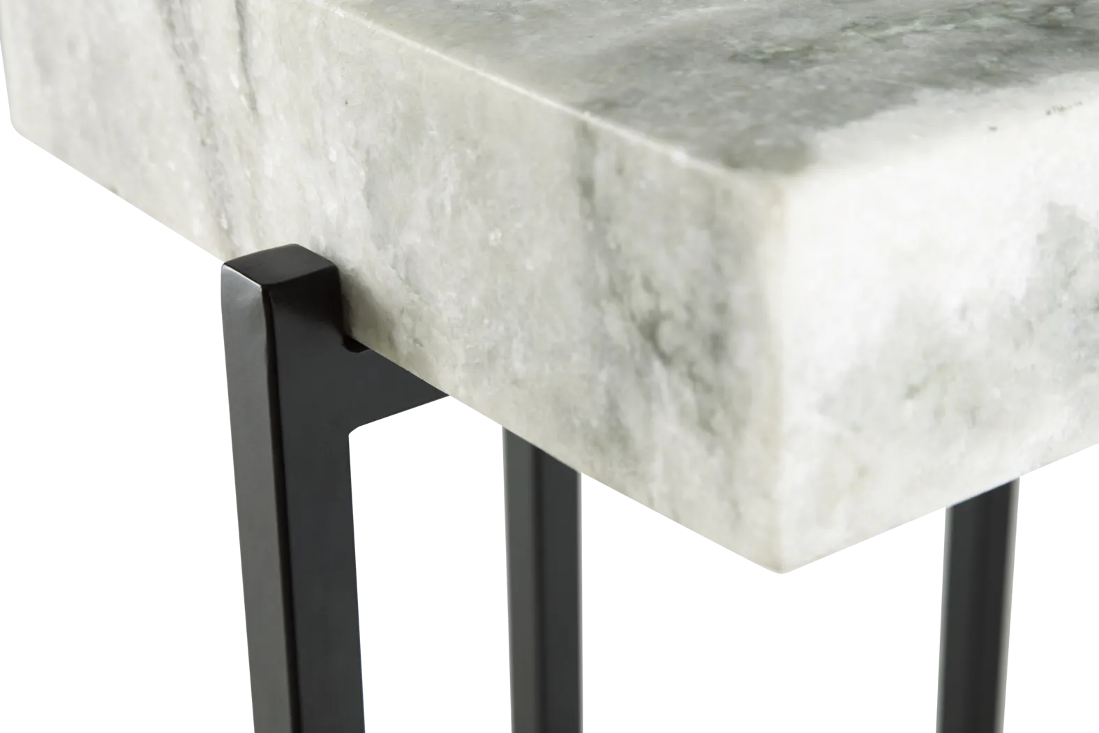 Bevan White Accent Table - Thumbnail - Image 8