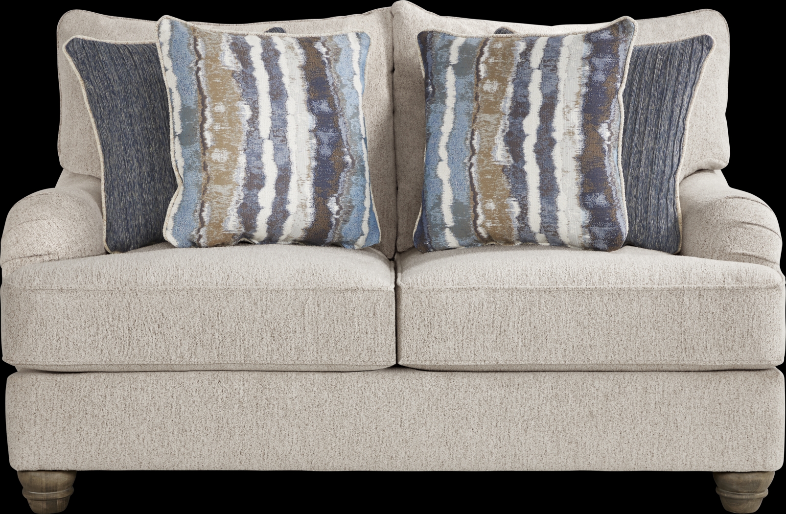 Beverly Glen Beige 7 Pc Living Room with Gel Foam Sleeper Sofa - Thumbnail - Image 3