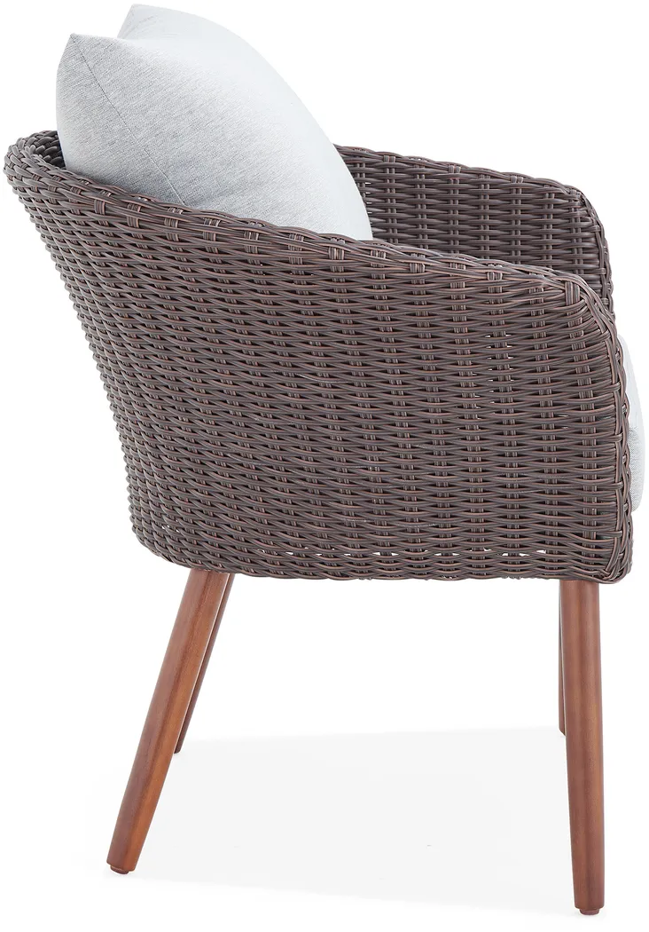 Beverly Shores Gray Outdoor Chair, Set of 2 - Thumbnail - Image 4