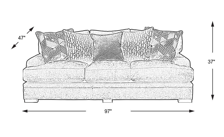 Dimension Image. Please refer to the Dimension Tab on this page for dimension details.