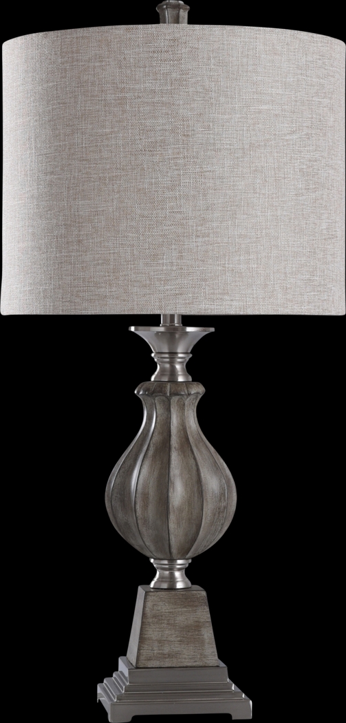 Beverston Gray Lamp - Thumbnail - Image 1