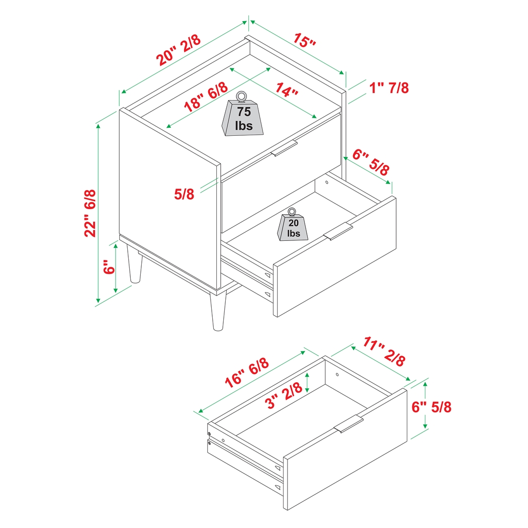 Beverwyck Pine Nightstand - Thumbnail - Image 6