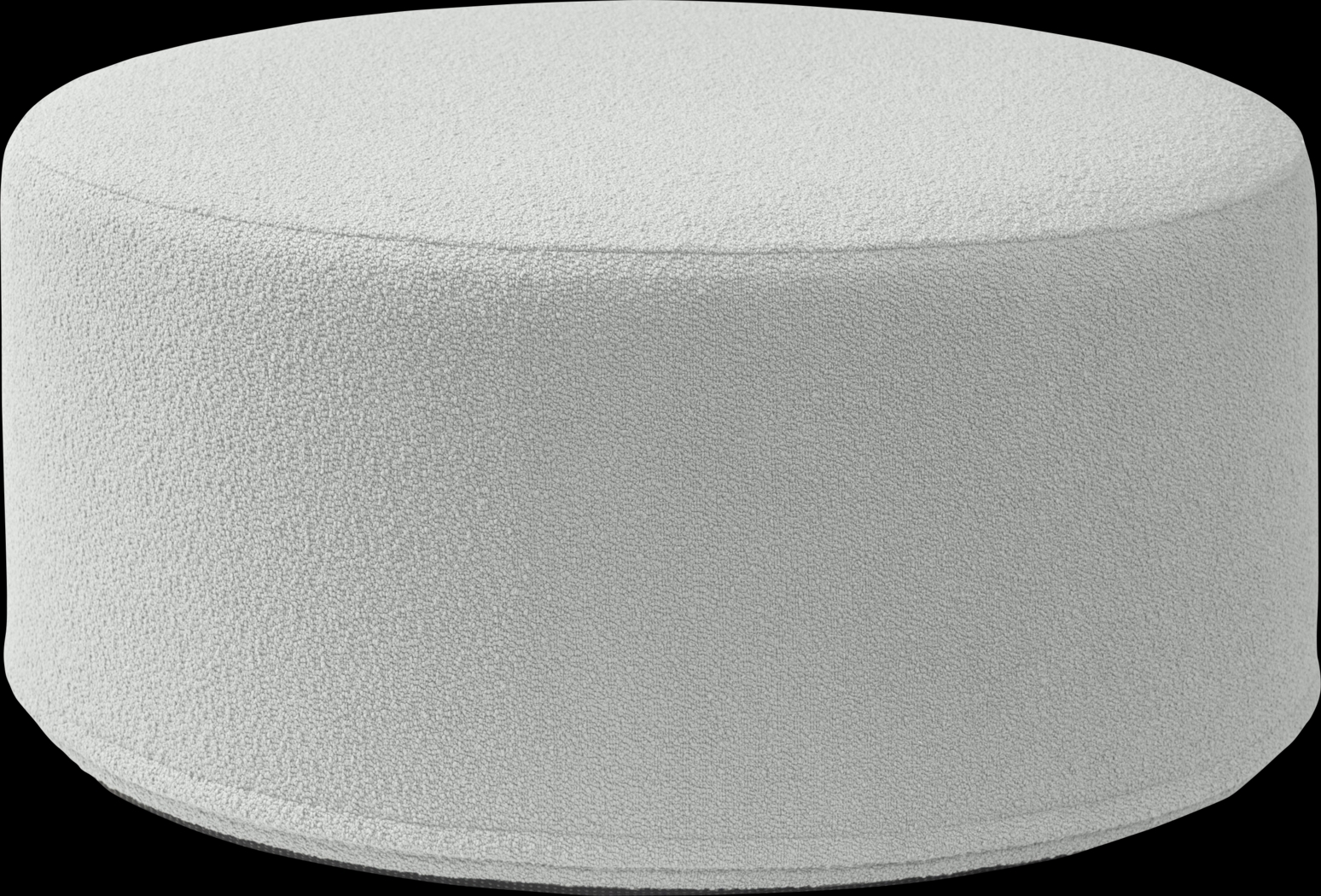 Bevina II Silver Ottoman - Thumbnail - Image 1