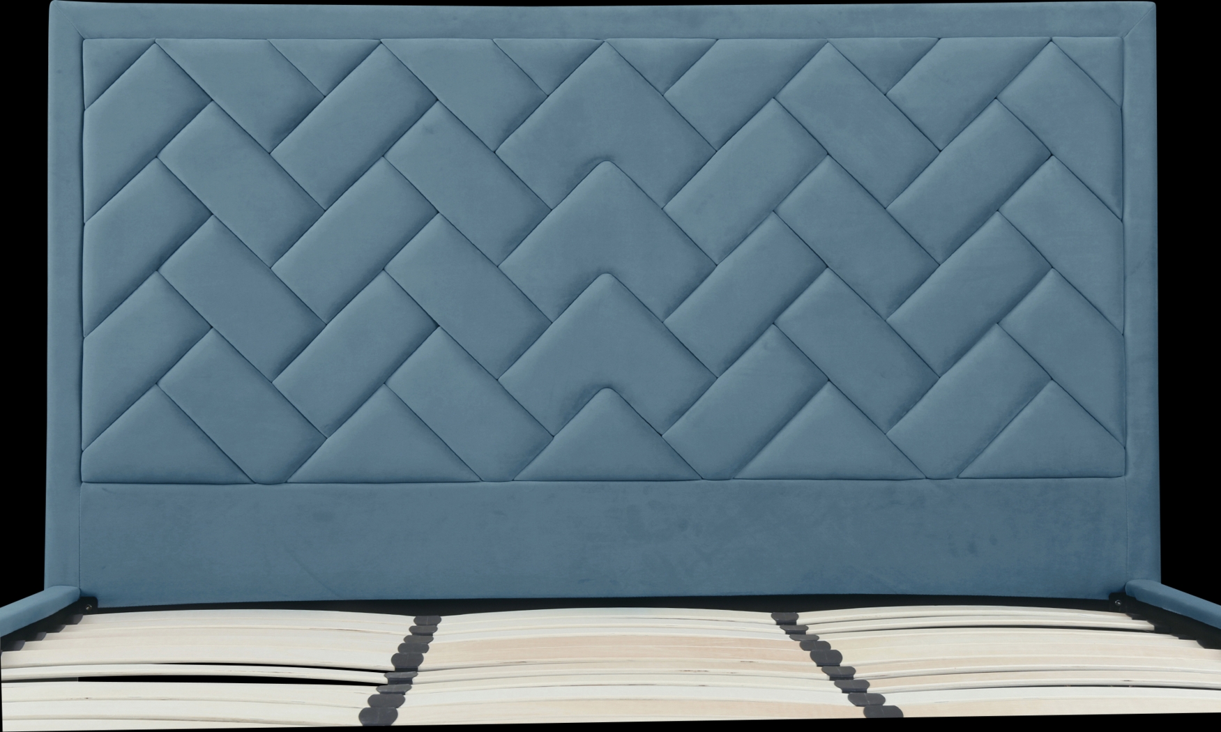 Bevra Blue King Bed - Thumbnail - Image 5