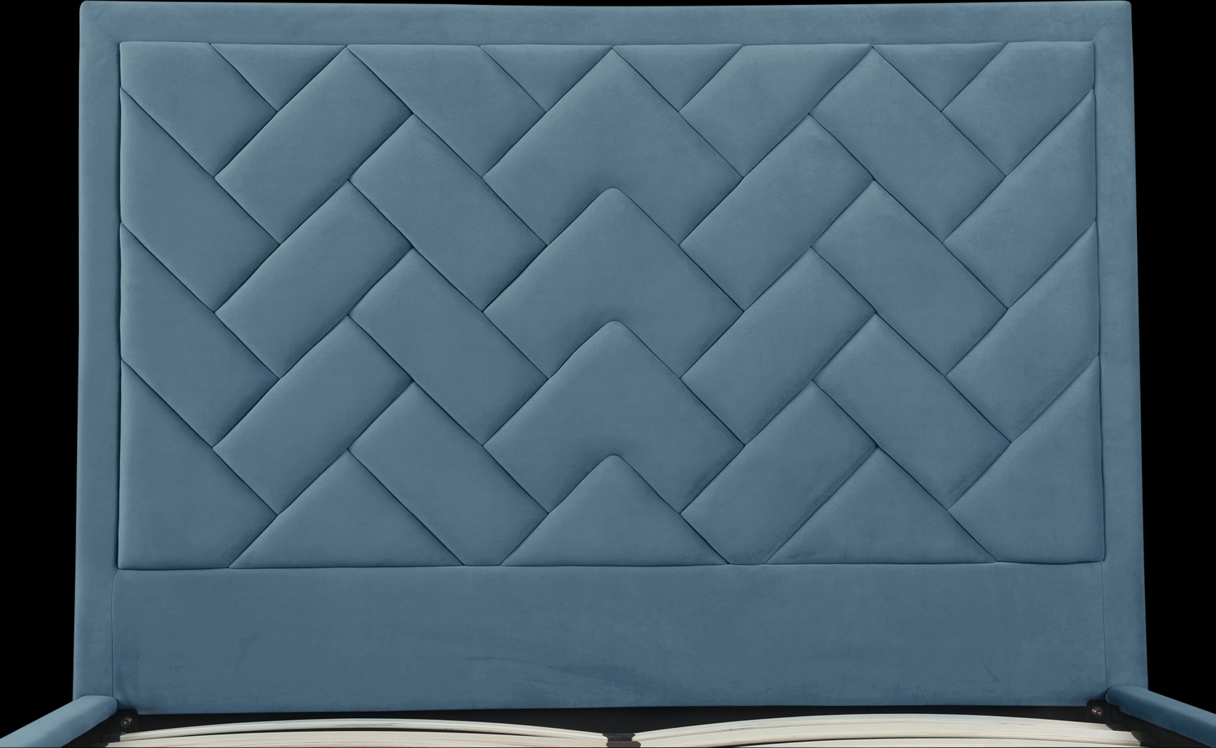 Bevra Blue Queen Bed - Thumbnail - Image 5