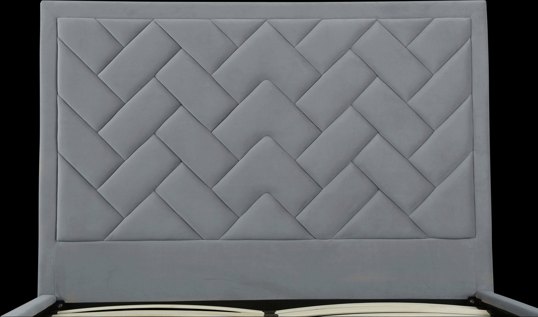 Bevra Gray Queen Bed - Thumbnail - Image 5