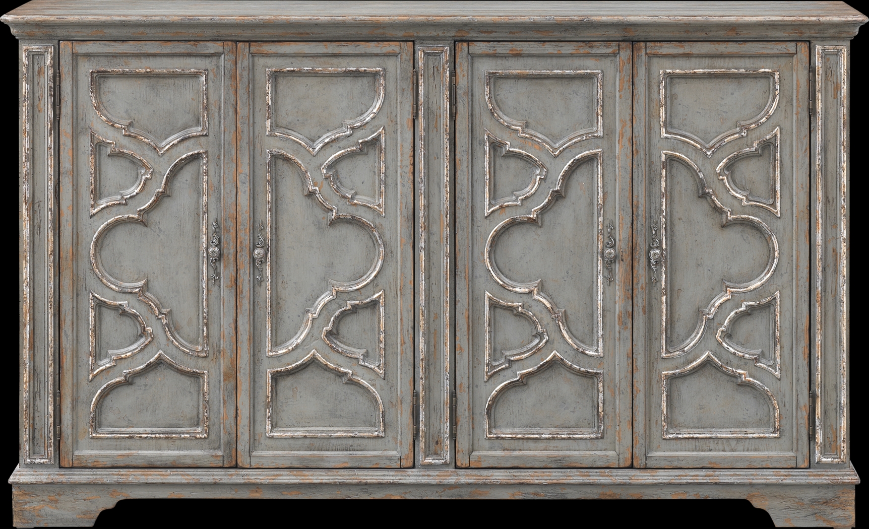 Bexlay Gray Credenza - Thumbnail - Image 2