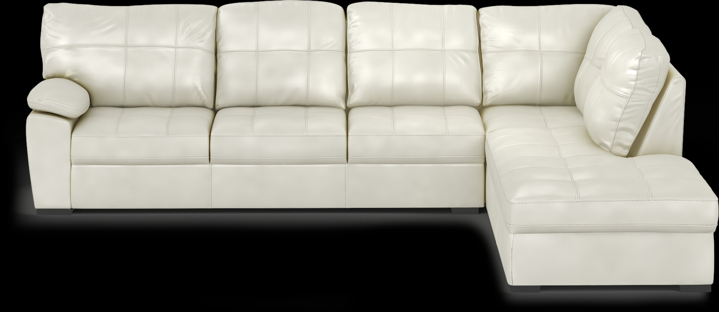 Bexley Square Cream 2 Pc Sectional - Thumbnail - Image 3
