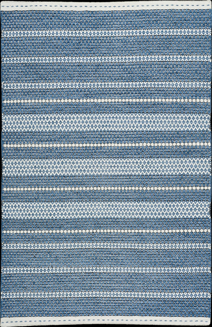 Bexnia Navy Blue 3' x 5' Rug - Thumbnail - Image 1