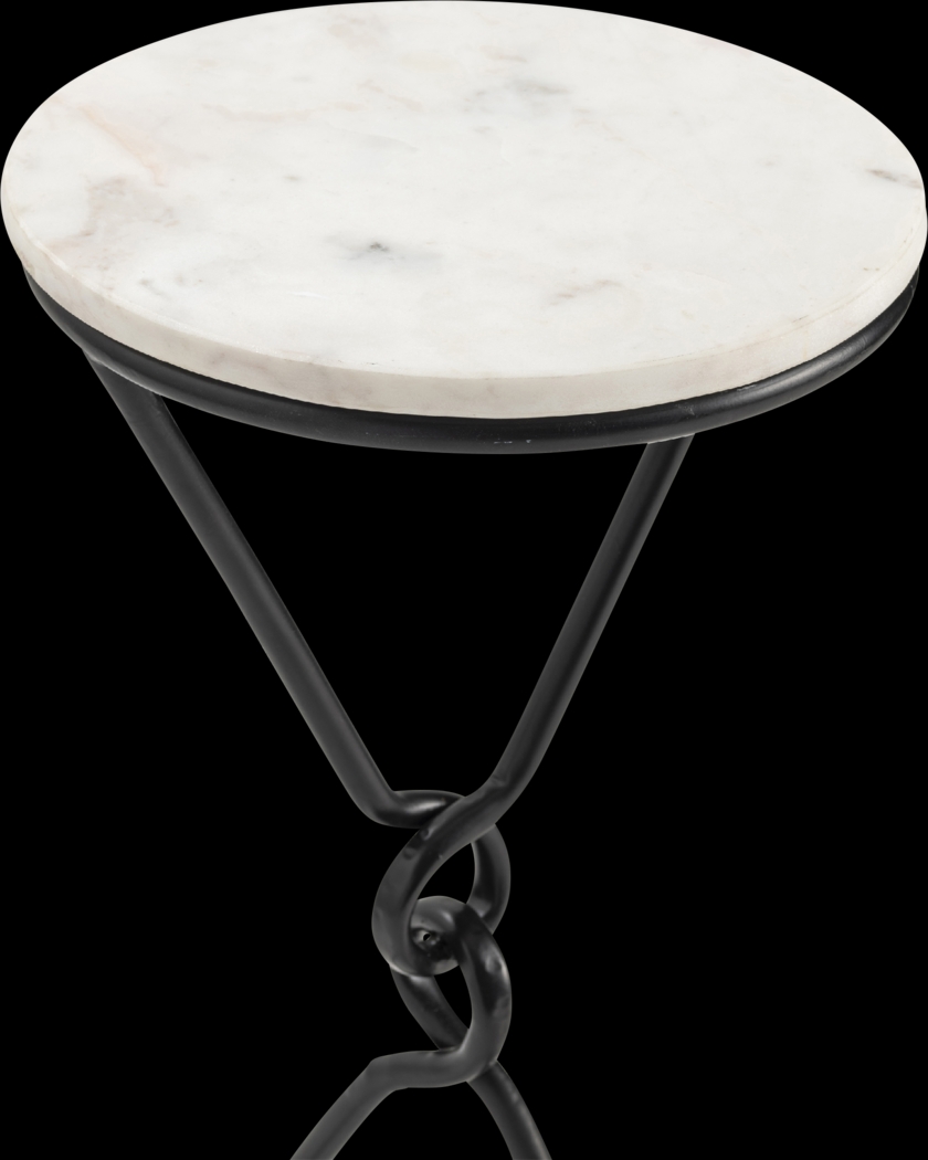 Beyette White Accent Table - Thumbnail - Image 2
