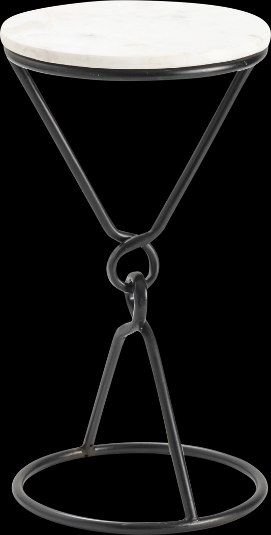 Beyette White Accent Table - Thumbnail - Image 1