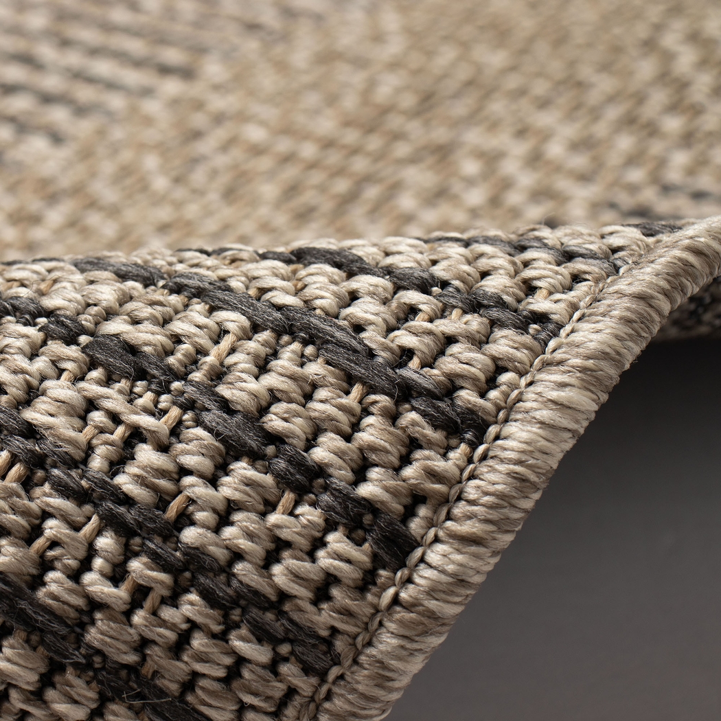 Beykos Taupe 5'3 x 7'3 Indoor/Outdoor Rug - Thumbnail - Image 6