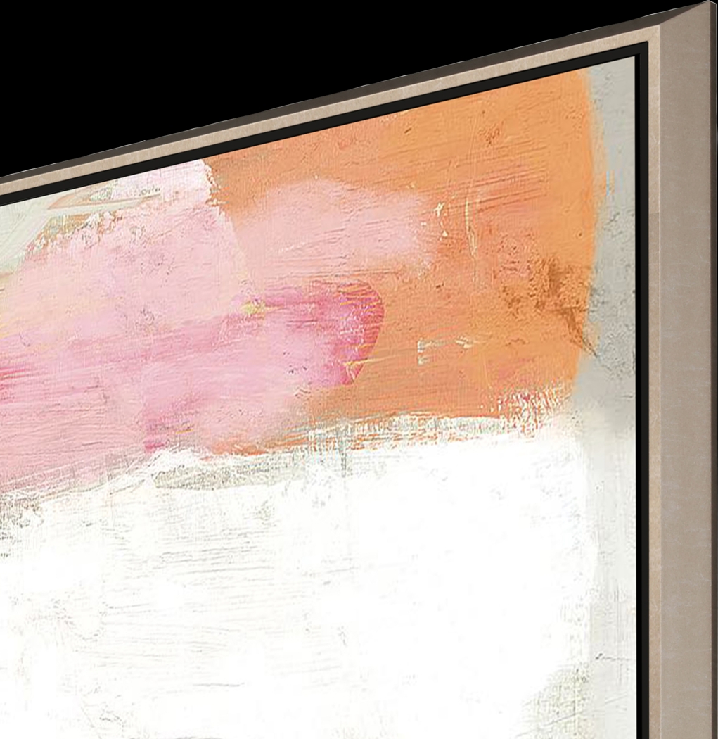 Beyond The Lagoon Blue Framed Artwork - Thumbnail - Image 4