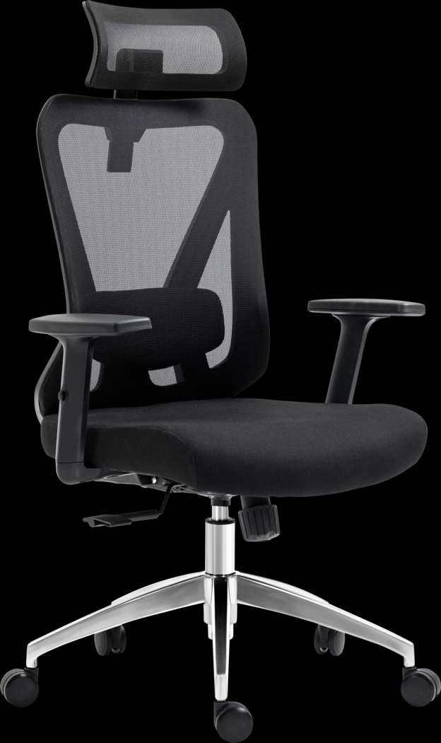 Bezac Black Office Chair - Thumbnail - Image 3