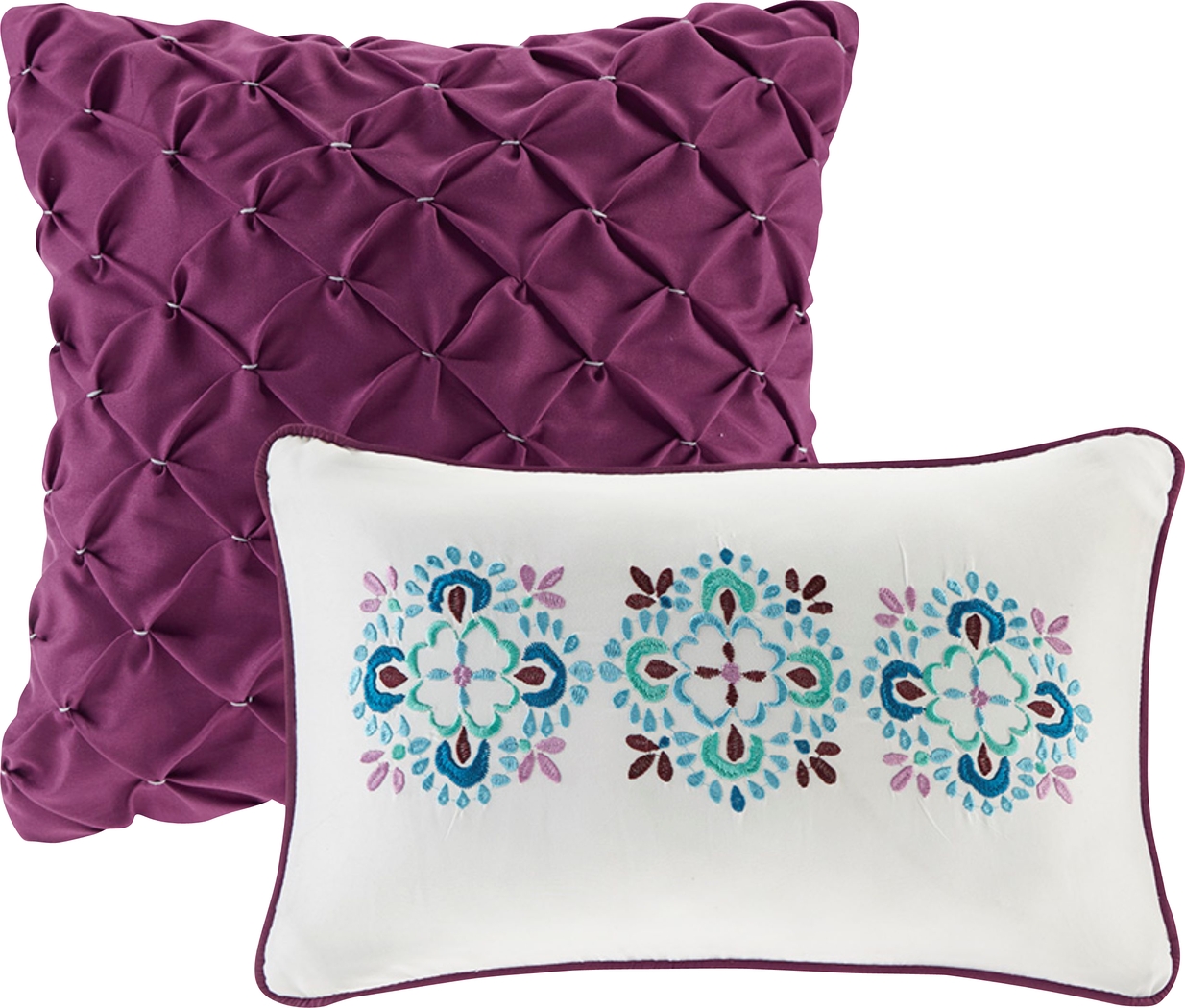 Bezzy Purple Full Quilt Set - Thumbnail - Image 5