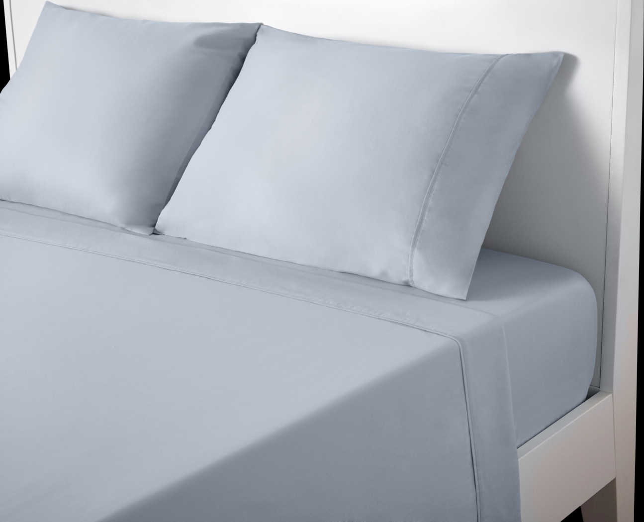 Bedgear Basic Mist 4 Pc King Bed Sheet Set - Thumbnail - Image 2