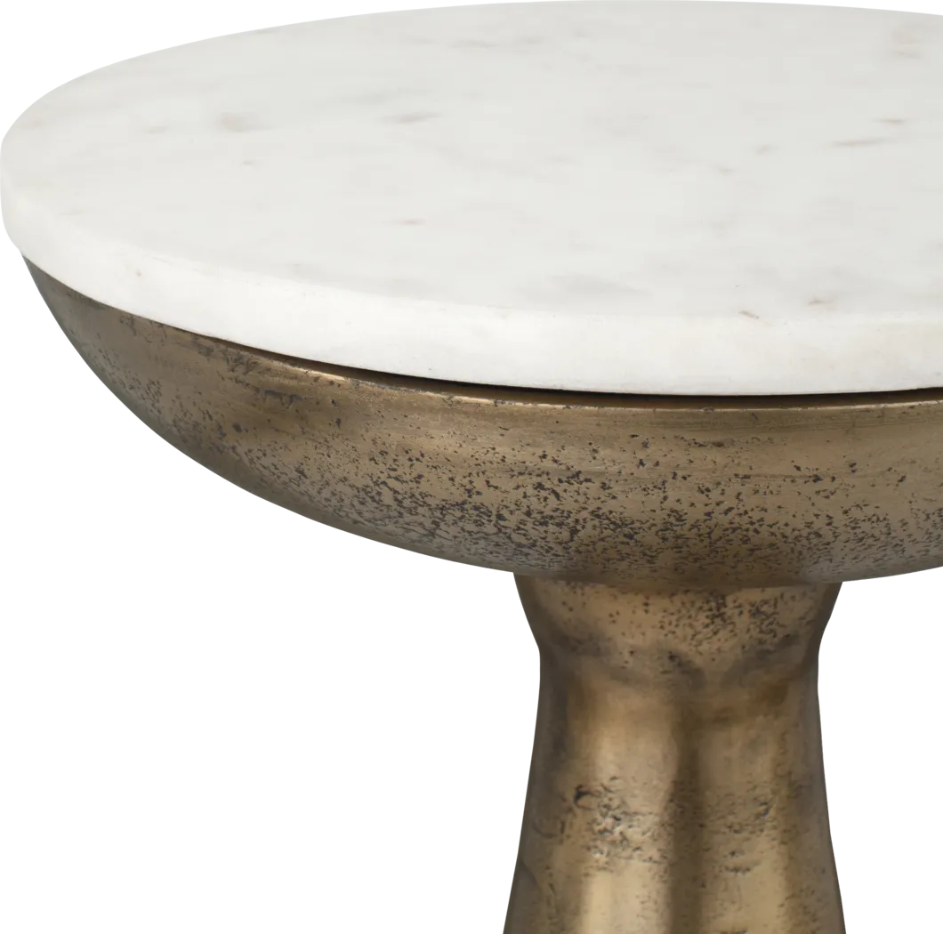 Bialka White Accent Table - Thumbnail - Image 4
