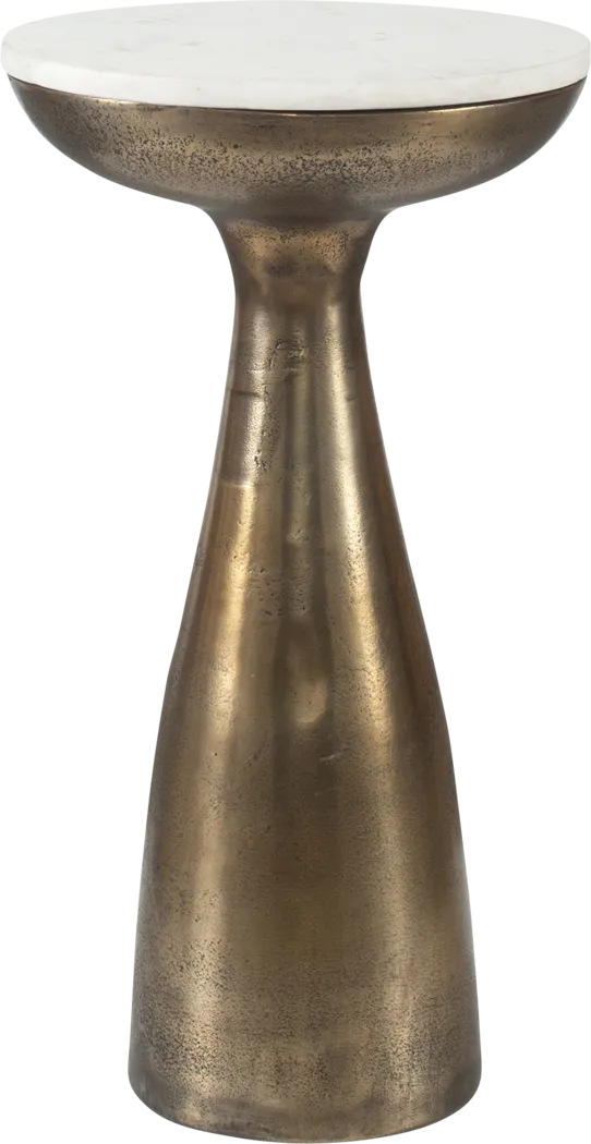 Bialka White Accent Table - Thumbnail - Image 1